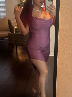 Windsor Red Asymmetrical Ruched Cocktail Dress